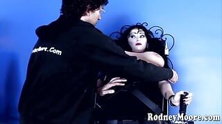 Big tits goth chick is a vampire waiting to get fucked